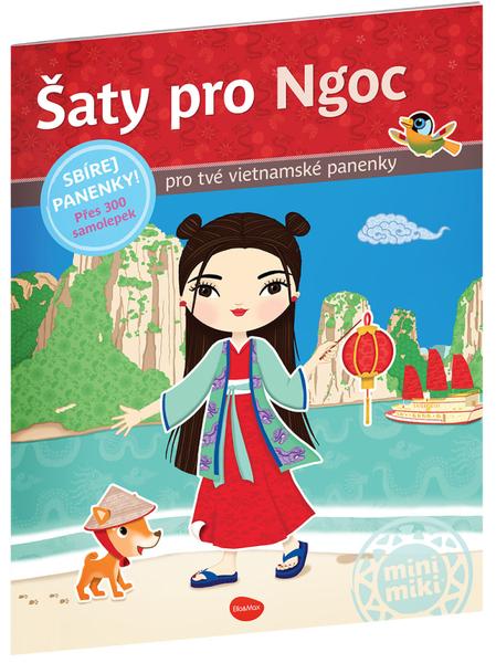 Levně Presco Group Šaty pro NGOC Kniha samolepek