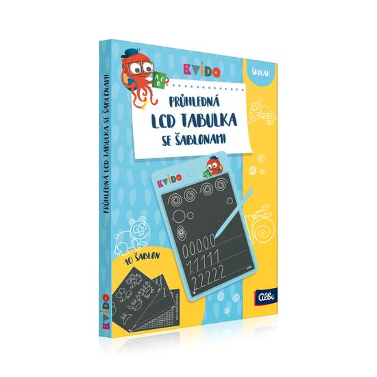 Kvído Průhledná LCD tabulka se šablonami