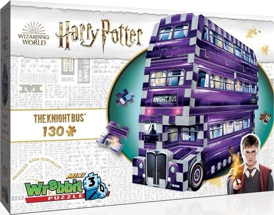 Levně WREBBIT 3D puzzle Harry Potter: Záchranný autobus 130 dílků