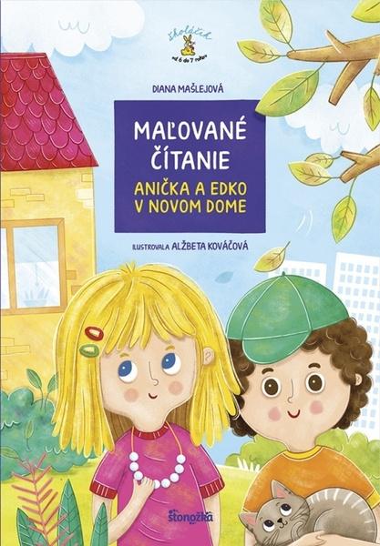 Maľované čítanie Anička a Edko v novom dome - 9788055190563