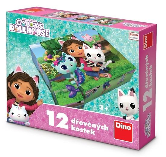 Levně Dřevěné kostky Gábi