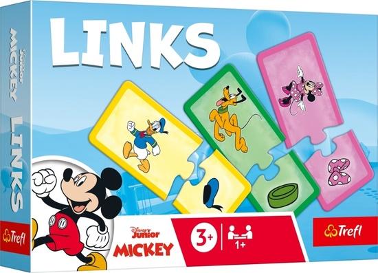 Levně TREFL Puzzle Links Mickey a jeho přátelé 2x14 dílků