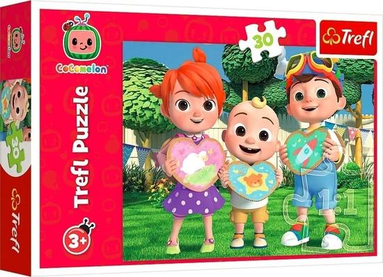 Levně TREFL Puzzle Cocomelon: Pojďme si hrát 30 dílků