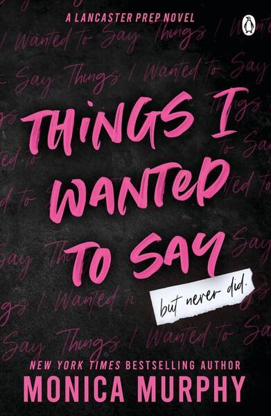 Things I Wanted To Say - 1405957417
