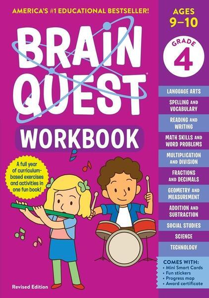 Brain Quest Workbook: 4th Grade - 1523517387
