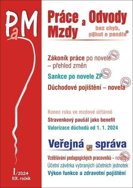 Práce a mzdy 1/2024 – Práce na dálku a dohody