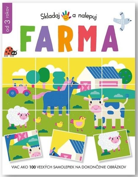 Levně Skladaj a nalepuj Farma