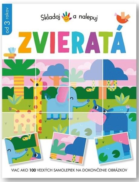 Levně Skladaj a nalepuj Zvieratá