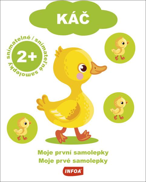 Káč Moje první samolepky/Moje prvé samolepky - 9788075477903