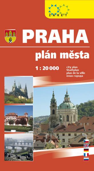 Praha plán města - 9788072334995