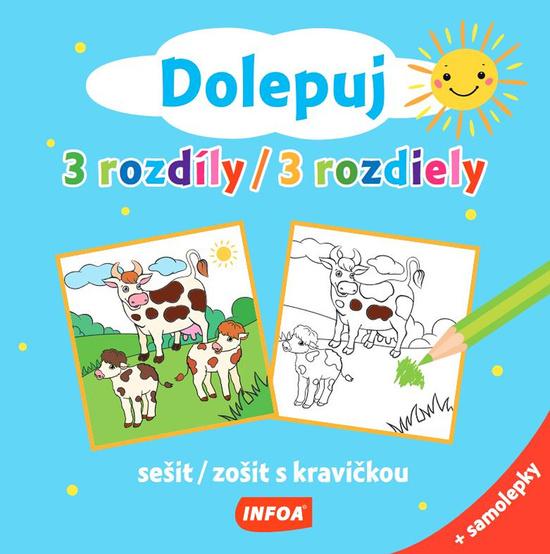 Levně Dolepuj 3 rozdíly/3 rozdiely