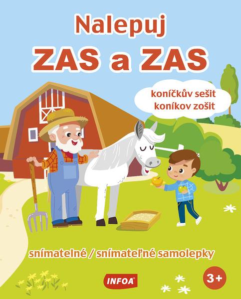 Nalepuj ZAS a ZAS koníčkův sešit/koníkov zošit - 9788075473752