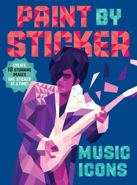 Levně Paint by Sticker: Music Icons