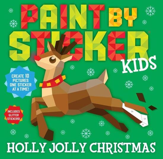 Levně Paint by Sticker Kids: Holly Jolly Christmas