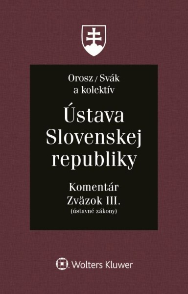 Levně Ústava Slovenskej republiky