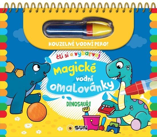 Levně Magické vodní omalovánky Dinosauři