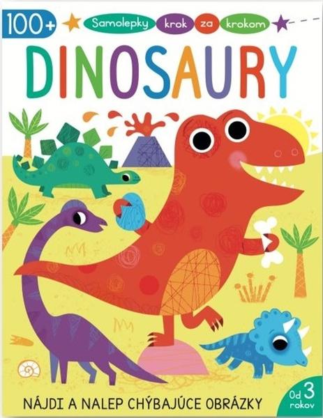 Levně Samolepky krok za krokom Dinosaury