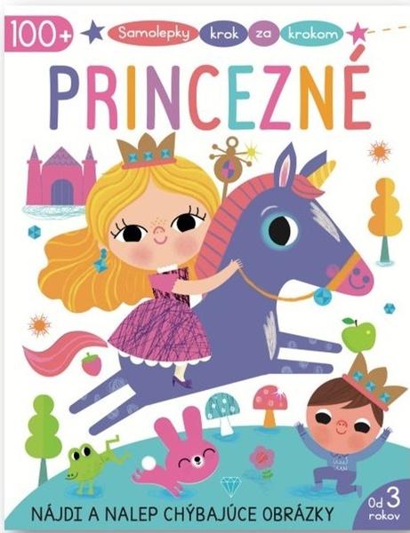 Levně Samolepky krok za krokom Princezné