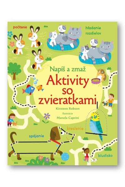 Levně Napíš a zmaž Aktivity so zvieratkami