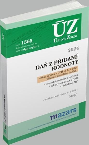 ÚZ 1565 Daň z přidané hodnoty - 9788074886072