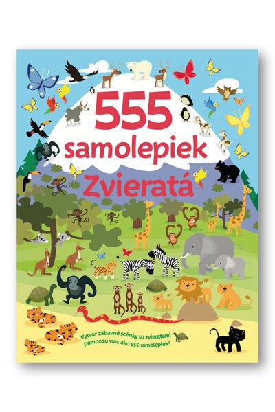 Levně 555 samolepiek Zvieratá