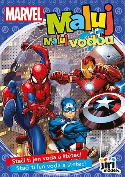 Levně Maluj vodou A5 Marvel