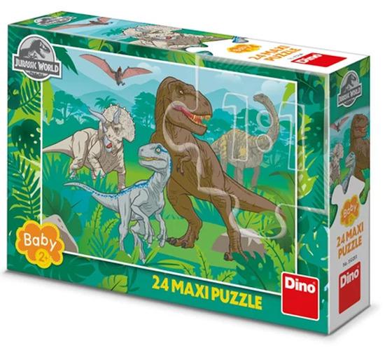 Levně Dino Jurský park maxi 24 dílků