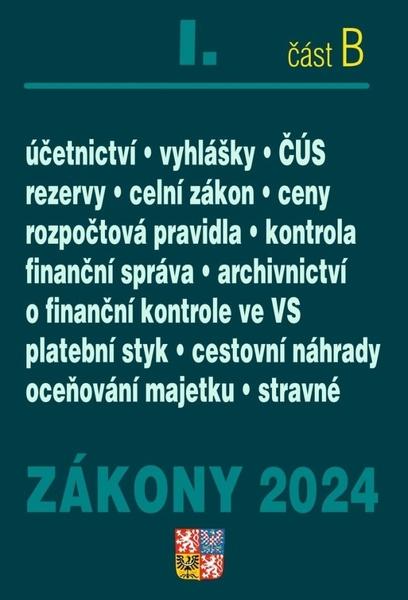 Levně Zákony I B 2024 – Účetní zákony a ČÚS