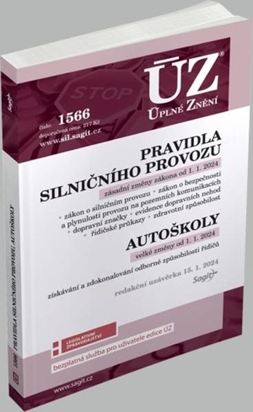 ÚZ 1566 Pravidla silničního provozu - 9788074886089