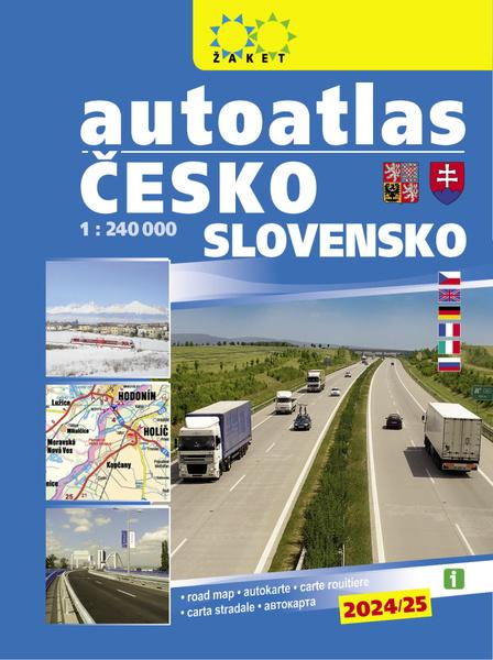 Autoatlas Česká republika Slovenská republika 1:240 000 - 9788072335015