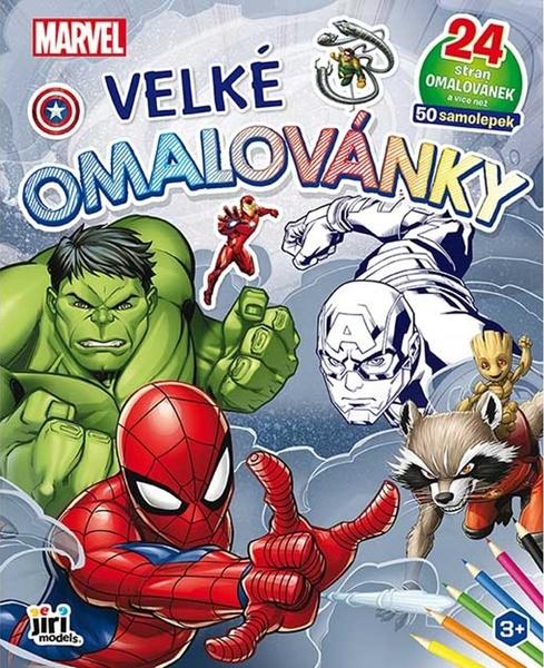 Levně Velké omalovánky Marvel