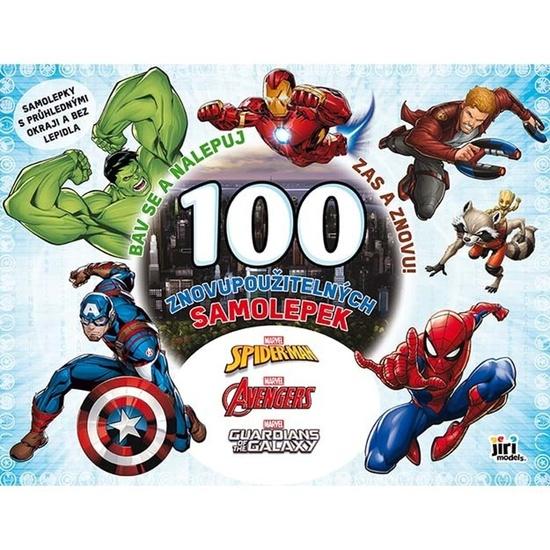Levně Bav se a nalepuj zas a znovu! Marvel