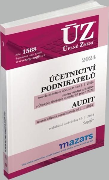 ÚZ 1568 Účetnictví podnikatelů - 9788074886102