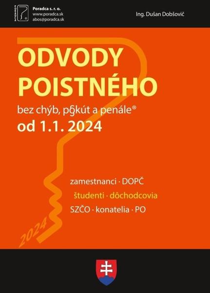 Levně Odvody poistného od 1. 1. 2024