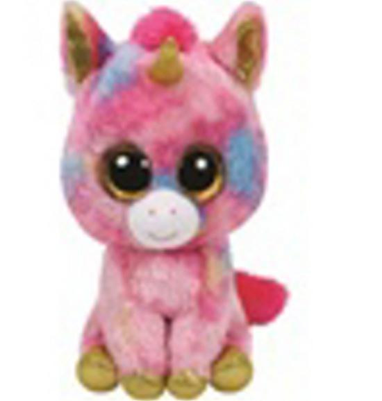 Beanie Boos Fantasia barevný jednorožec 15 cm