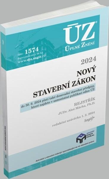 ÚZ 1574 Nový stavební zákon - 9788074886164