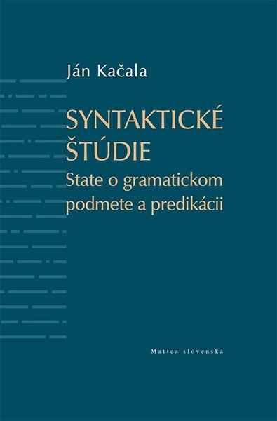 Levně Syntaktické štúdie