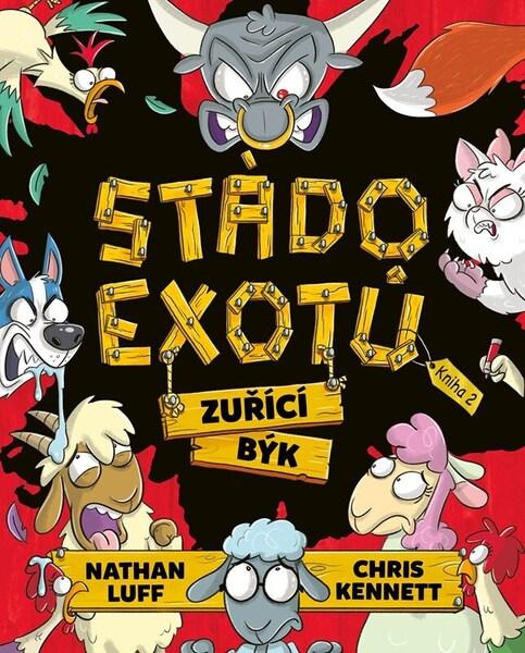 Levně Stádo exotů Zuřící býk
