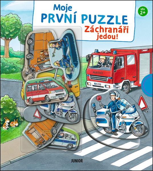 Levně Moje první puzzle Záchranáři jedou!