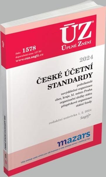 ÚZ 1578 České účetní standardy - 9788074886201