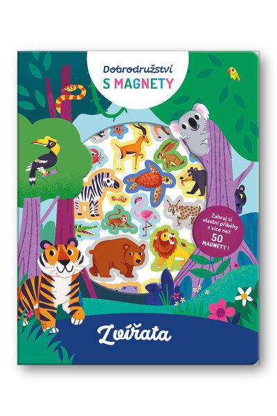 Dobrodružství s magnety Zvířata - 9788025634943