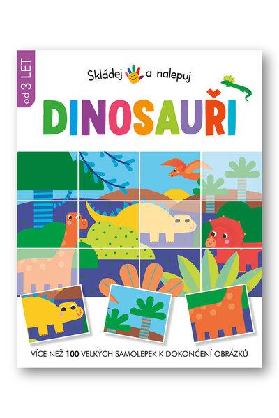 Skládej a nalepuj Dinosauři - 9788025635285