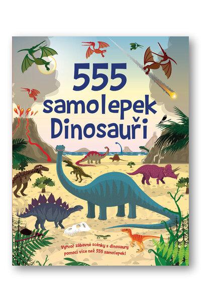 Levně 555 samolepek Dinosauři