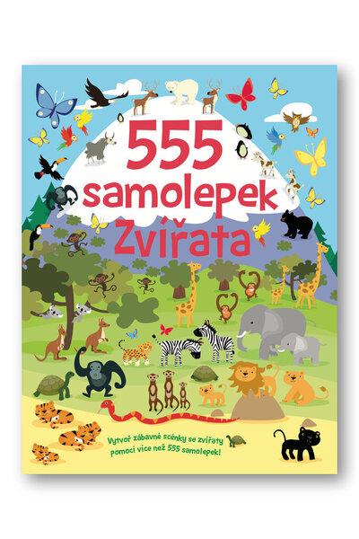 Levně 555 samolepek Zvířata