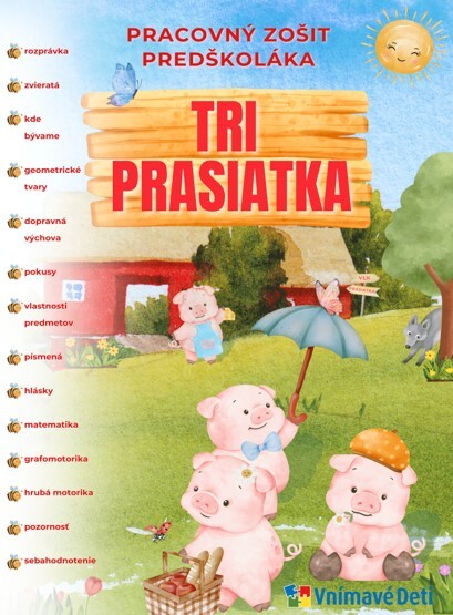 Tri prasiatka - 9788081391804