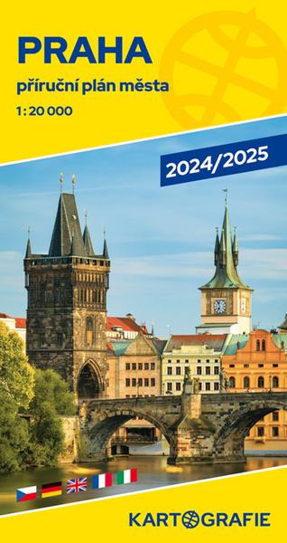 Praha Příruční plán města 1:20 000 - 9788073935498