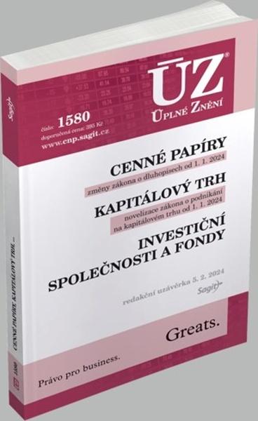 ÚZ 1580 Cenné papíry - 9788074886225
