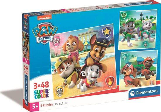 CLEMENTONI Puzzle Tlapková patrola 3x48 dílků - 25301