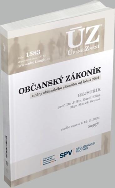 ÚZ 1583 Občanský zákoník - 9788074886256