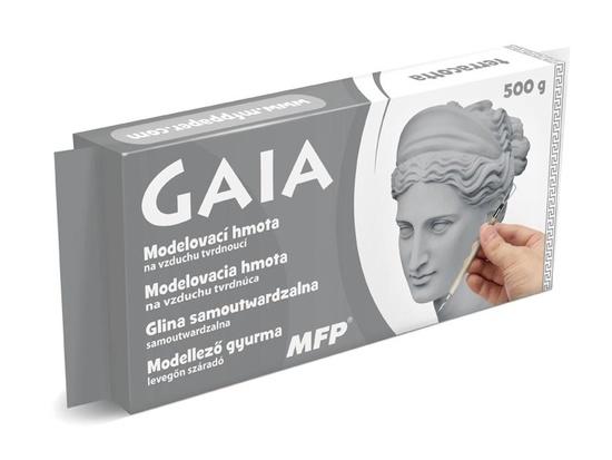 Levně Modelovací hmota GAIA 500g šedá